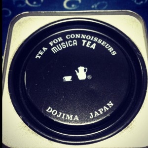 ティーキャディーの蓋