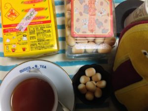 リプトンのイエローラベル ティーバッグとぼうろ