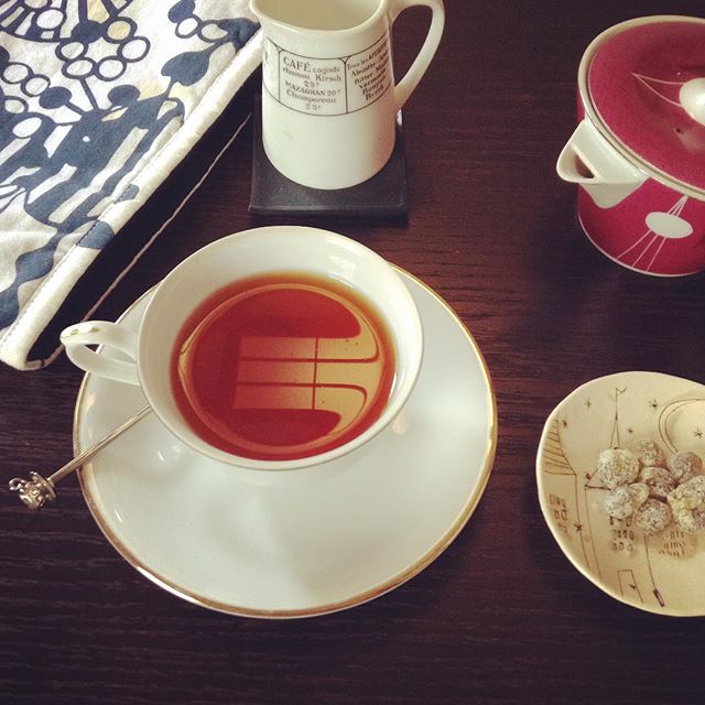 なんだかパックマンが見える(*^^*) #teatime (Instagram)