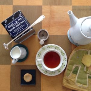 老舗紅茶屋さんのムジカティーの堂島ブレックファースト。