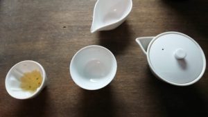 宝瓶に蓋をして待つのは一煎目と同じです。