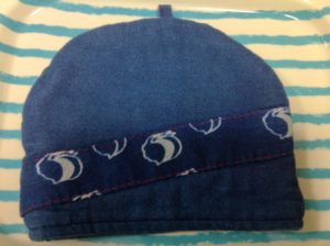 ウサギの河内木綿のティーコジー