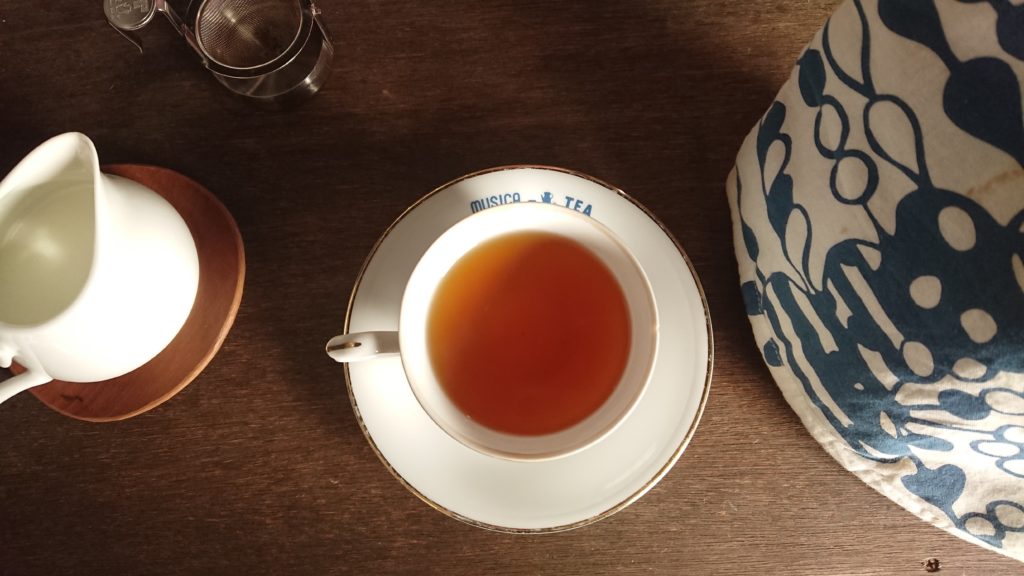 2020年入荷のピーククオリティーヌワラエリヤ。ティーカップ二杯目。